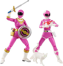 Load image into Gallery viewer, Mighty Morphin Power Rangers Lightning Collection Pink Ranger &amp; Zeo Pink Ranger 6" Articulated Action Figure Set
