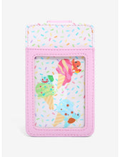 Load image into Gallery viewer, Pokemon Cardholder Pikachu Ice Cream Loungefly
