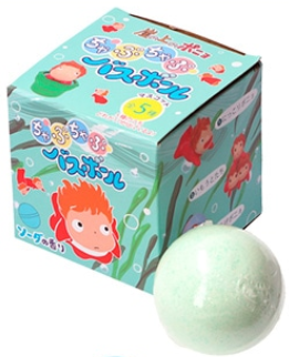 Studio Ghibli Mystery Blind Box Figure Ponyo Bath Bomb Benelic