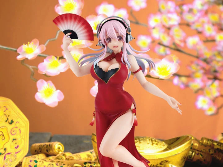 Nitroplus Trio-Try-It Super Sonico Chinese Dress ver. Prize Figure FuRyu