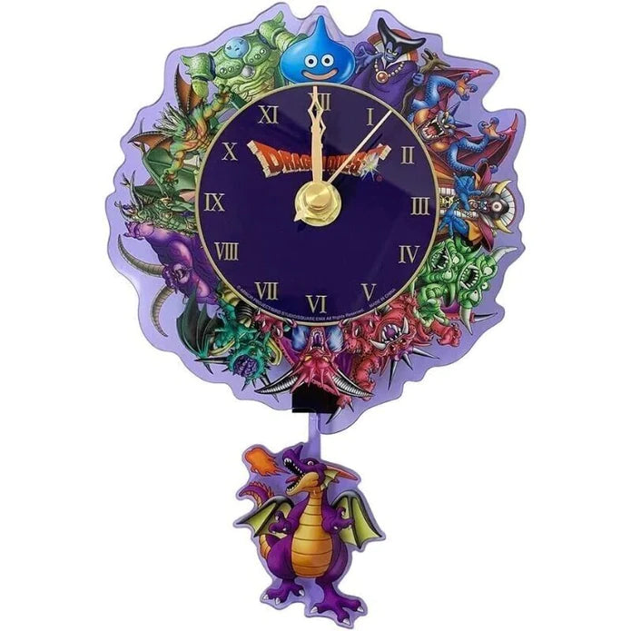 Dragon Quest AM Wall Clock Gathering of Successive Demon Lords Taito