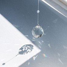 Load image into Gallery viewer, Sailor Moon Pretty Guardian 25th Anniversary Silver Crystal of Vision Sun Catcher B Style MegaHouse
