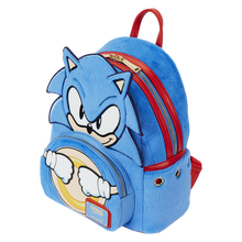 Load image into Gallery viewer, Sonic the Hedgehog Mini Backpack Sonic Classic Plush Cosplay Loungefly
