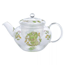 Load image into Gallery viewer, Pokemon Glass Tea Pot Nya! Nya! Sprigatito Pokemon Center
