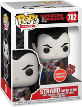 Load image into Gallery viewer, Dungeons &amp; Dragons Figure Strahd With D20 Pop! Games 782 Funko
