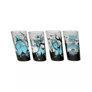 Disney The Haunted Mansion Pint Glasses 4 Pack