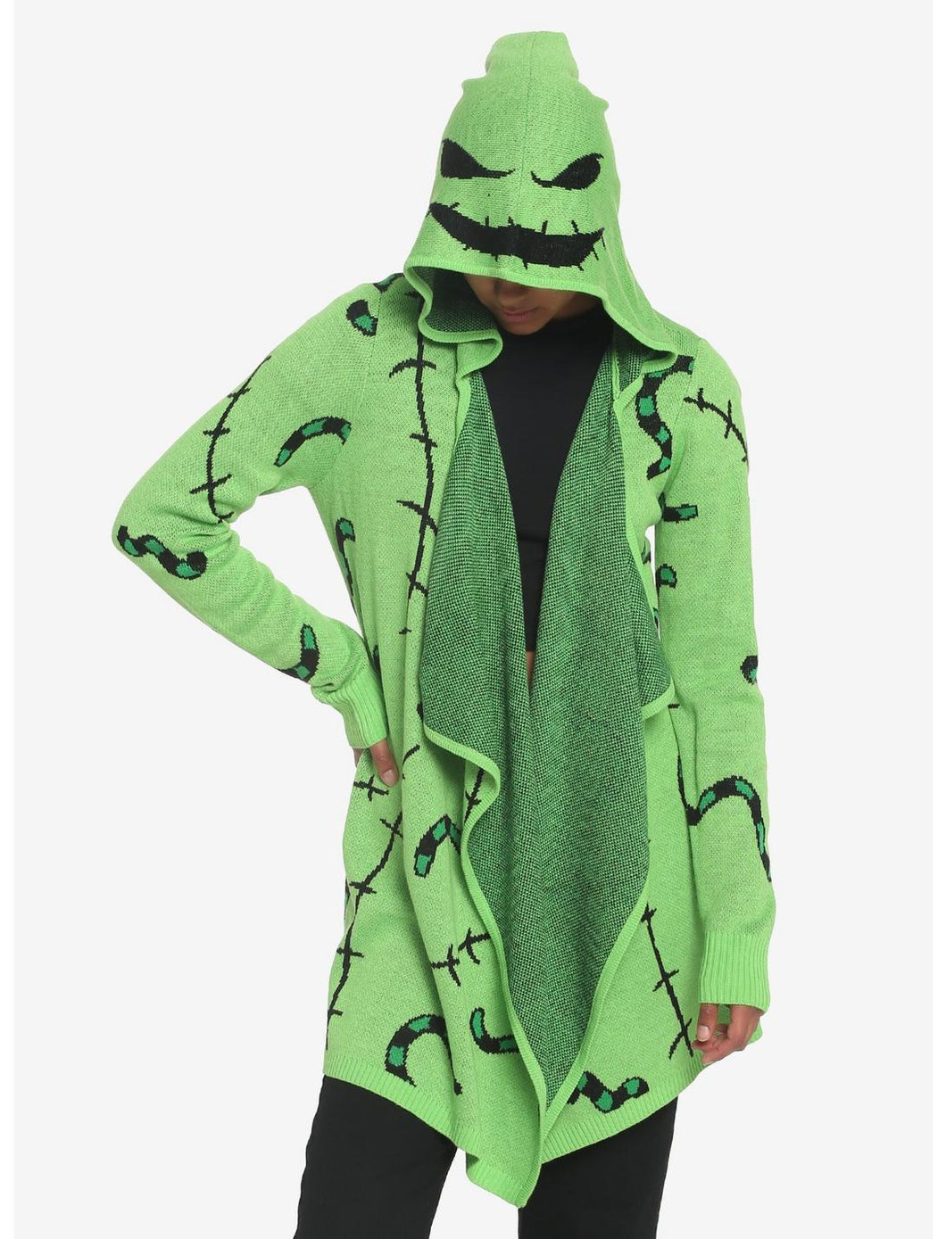The Nightmare Before Christmas Oogie Boogie Drape Cardigan