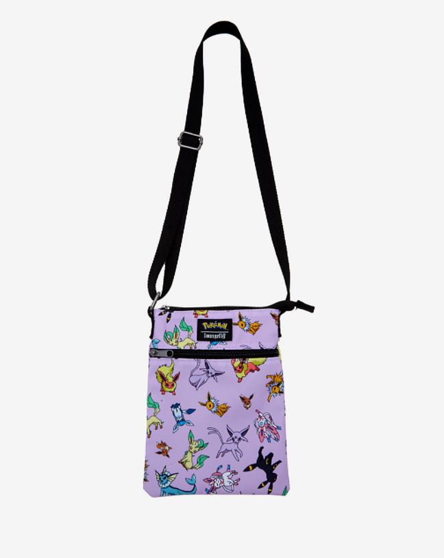 Loungefly Pokemon Eevee Evolutions Eeveelutions Passport Crossbody Bag
