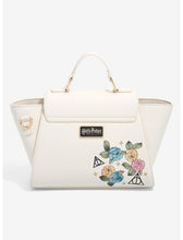Load image into Gallery viewer, Harry Potter Handbag Deathly Hollows Floral Bioworld
