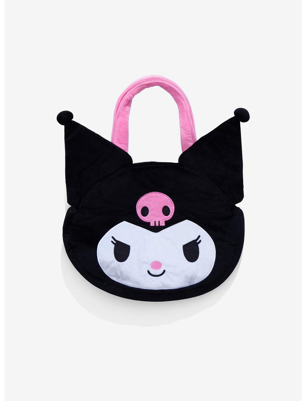 Sanrio Tote Bag Kuromi Fuzzy Bioworld