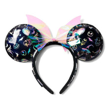 Load image into Gallery viewer, Disney Mini Backpack Wallet Minnie Mouse Ears Set Nightmare Before Christmas Holographic Loungefly
