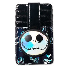 Load image into Gallery viewer, Disney Mini Backpack Wallet Minnie Mouse Ears Set Nightmare Before Christmas Holographic Loungefly
