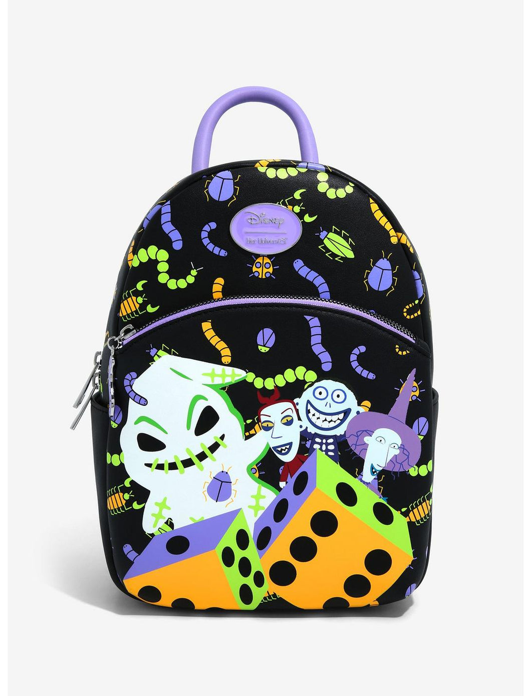 Disney Mini Backpack Oogie Boogie Lock Shock Barrel GITD Her Universe