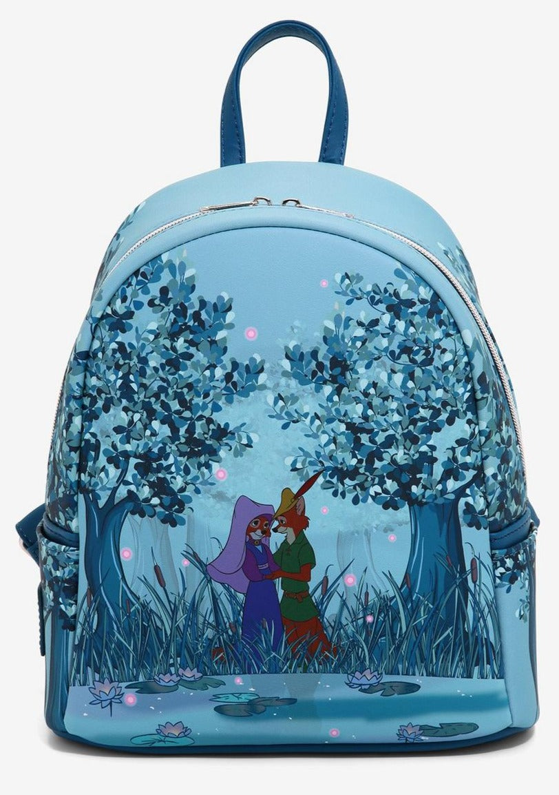 Disney Mini Backpack Robin Hood and Maid Marian Forest Love Loungefly