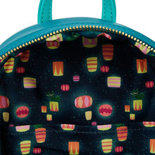 Load image into Gallery viewer, Disney Mini Backpack Tangled Lantern Gondola GITD Loungefly
