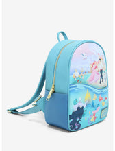 Load image into Gallery viewer, Disney Mini Backpack The Little Mermaid Beach Portrait Loungefly
